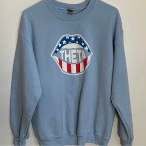KAO- Kappa Alpha THETA sorority sweatshirt size medium sweatshirt